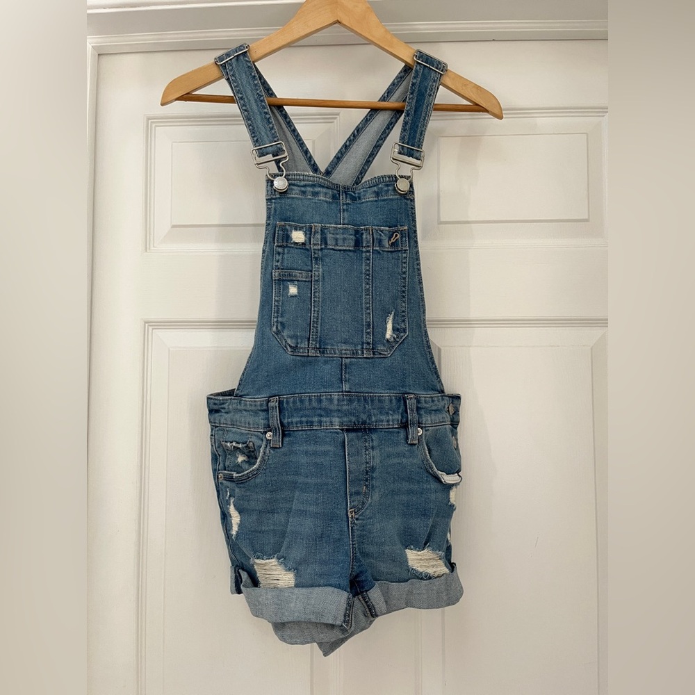 Garage Denim overalls shorts size XS